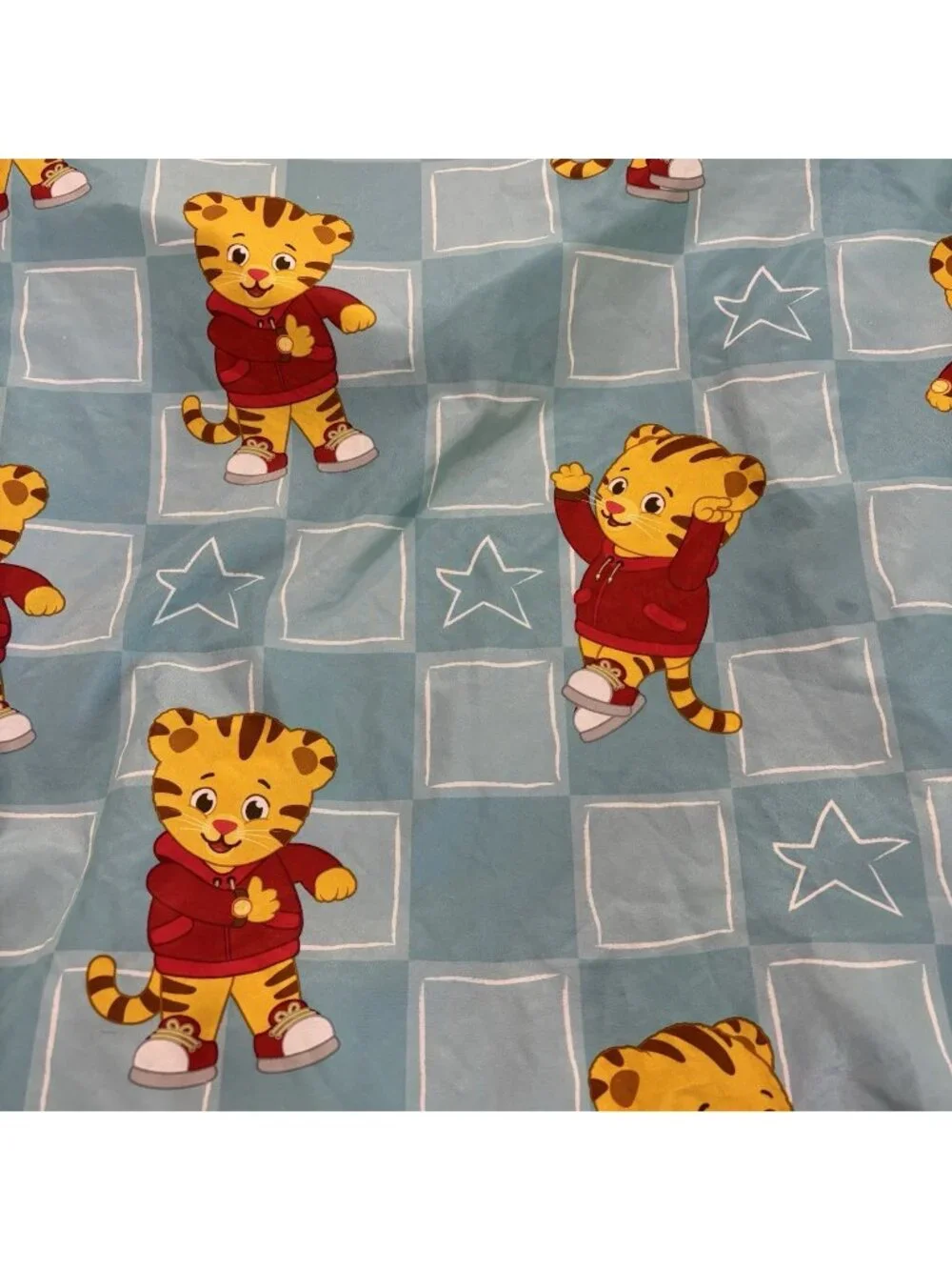 Toddler Bed Vintage Sheet Daniel Tiger Crib Kids Bedding Fitted